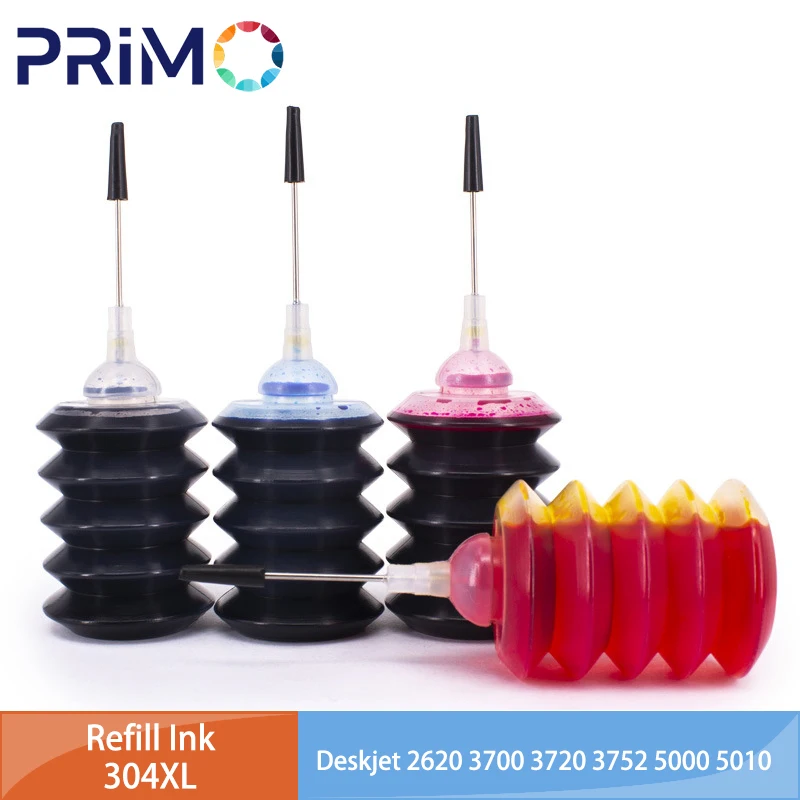 304Xl 304 Xl Ricarica Inchiostro Colorante 30Ml Compatibile Per Hp304 Per Hp Deskjet 2620 3700 3720 3752 5000 5010 5030 Envy 2620 2630 2632