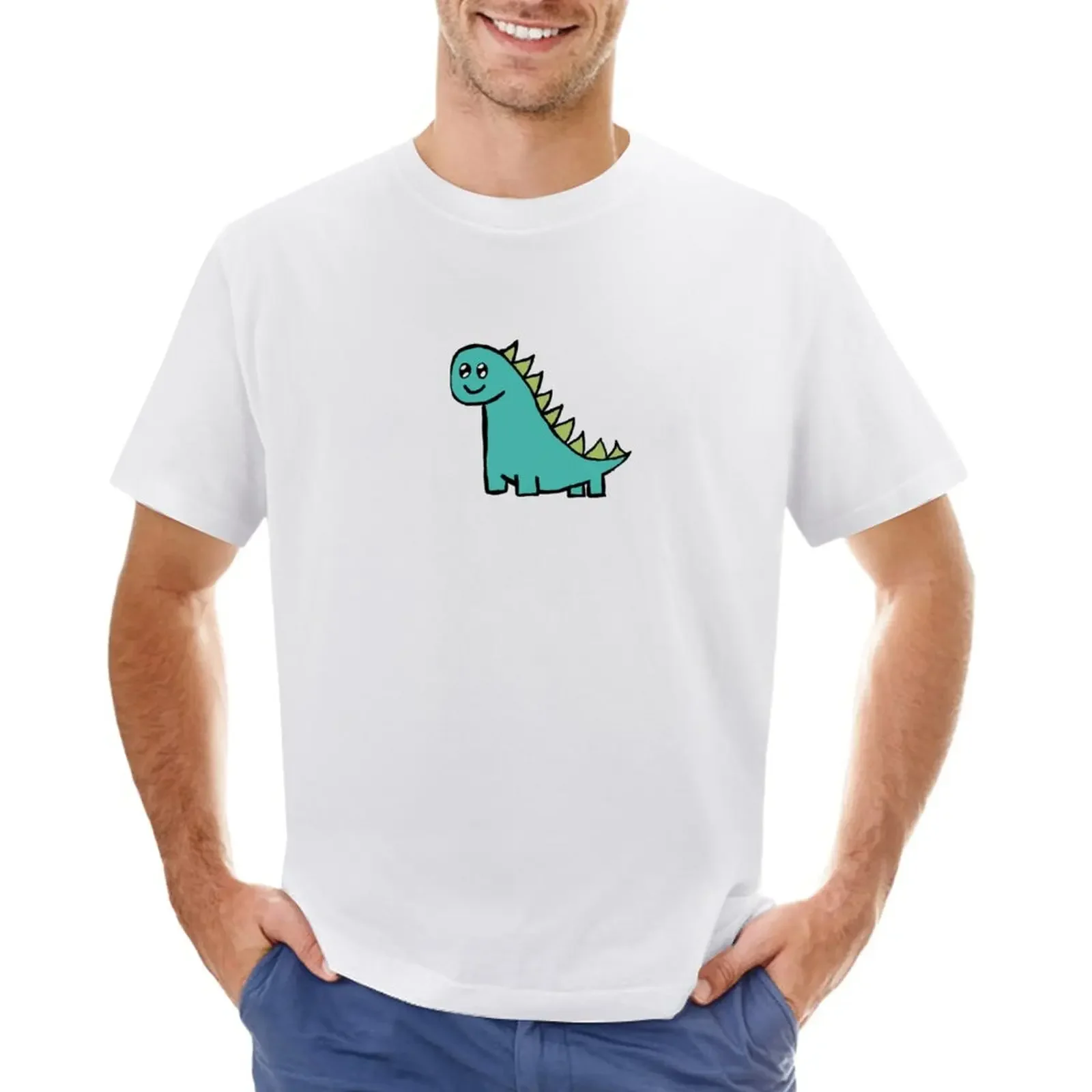 

Dinosaur T-Shirt boys whites anime hippie clothes plus sizes t shirt for men