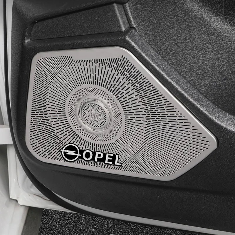 Decorative 3D Aluminum Car Audio Badge - Premium Car Styling Accessory