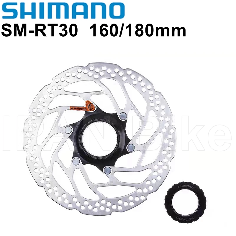Shimano Deore SM RT30 Center Lock Disc Brake Rotor Hydraulic Brake Rotor 160/180mm bike brake rotor
