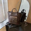 Tote Bag Women's 2024 Fashion Autumn and Winter Backpack High-end Shoulder Bag Large-capacity Commuter Handbag 1