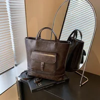 Tote Bag Women's 2024 Fashion Autumn and Winter Backpack High-end Shoulder Bag Large-capacity Commuter Handbag 1