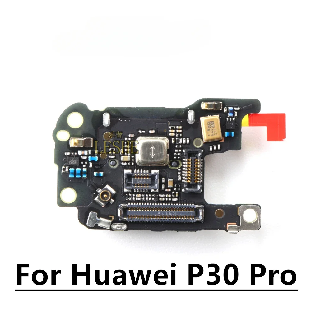 화웨이 P30 프로용 SIM/SD 카드 리더 거치대 연결 보드, 마이크 플렉스 케이블 포함