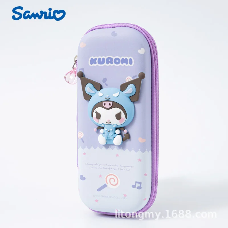 thumbnail image 1 of Estuche para lápices de gran capacidad con múltiples capas y lazo para niños, escuela primaria y secundaria, Sanrio New Kt Hello Kitty, 1 of 5