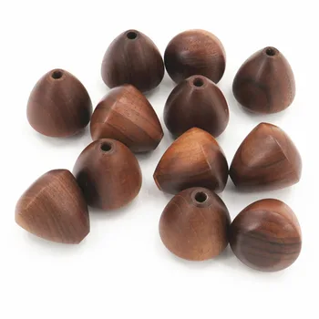 Walnut Wood Coffee Grinder Handle Head Upgrade Your Grinder with This Replacement Part Polished for Comfortable Use 1
