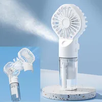 The new F3 Handheld Spray fan Large Wind Humidifier Spray Water Refill Fan Mini Handheld fan is easy to carry 2