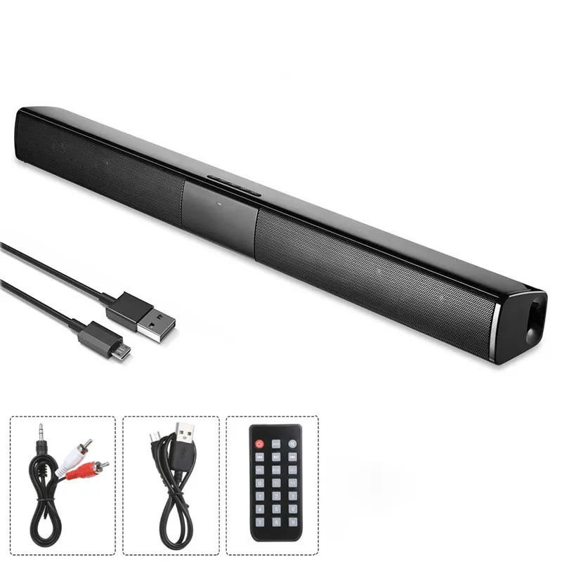 

PC Theater TV Speaker 20W TV Sound Bar Wired and Wireless Home Surround SoundBar
