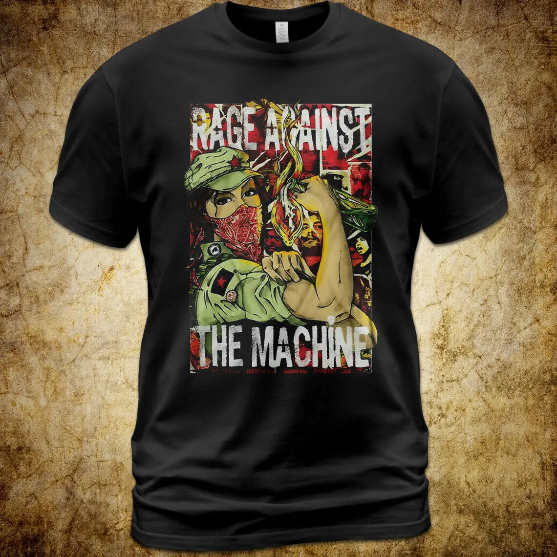 T-Shirt Unisex In Cotone Rage Contro La Macchina Evil Empire Renegades