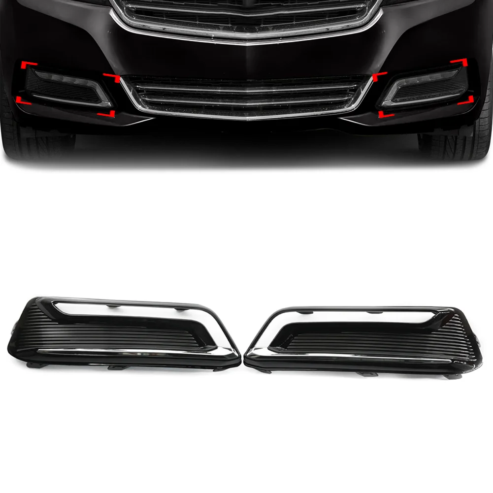

1 пара, Сменные аксессуары для переднего бампера Chevrolet Impala 2014, 2015, 2016, 2017, 2018, 2019