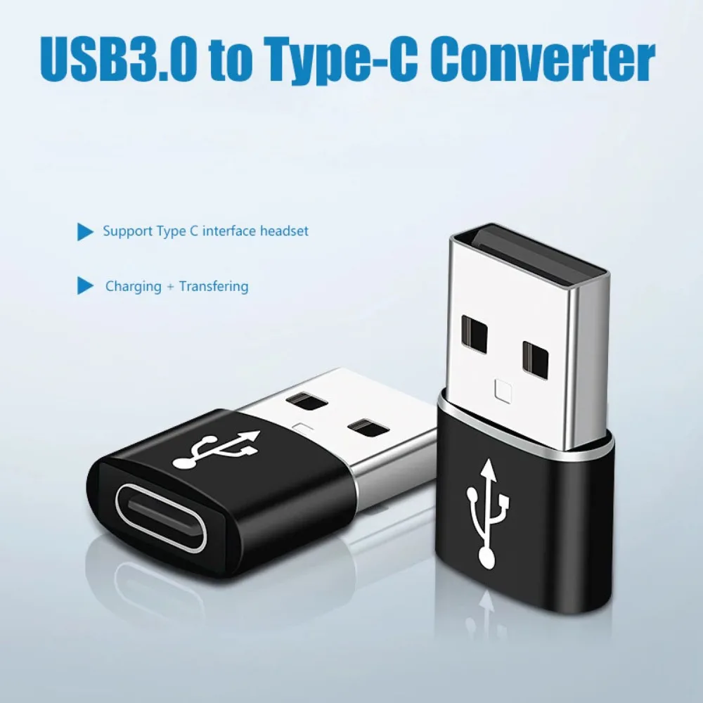 High-Speed USB 3.0 to Type C Port Converter and Charging Adapter