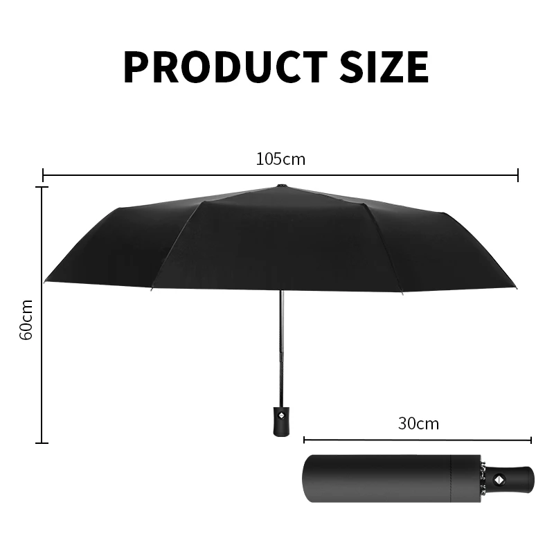 Car Portable Folding Automatic Three Folding Umbrella for Skoda Superb Octavia Rapid Kodiaq Kamiq Karoq Rapid Fabia car windshield sunshade car logo umbrella