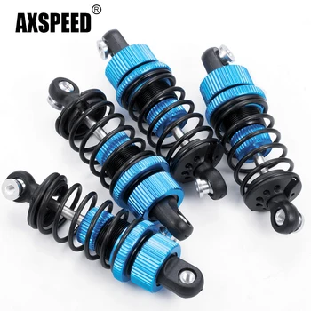 AXSPEED 4Pcs Aluminium Alloy Oil Shock Absorbers Damper Set for Tamiya TT02 1/10 RC Drift Car Upgrade Parts 1