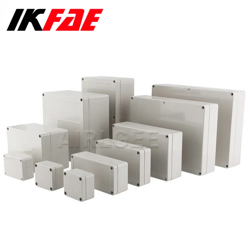 Electrical Junction Box Ip66 OutdoorWaterproof Electrical Junction Box Plastic ABS Screw Cable Waterproof