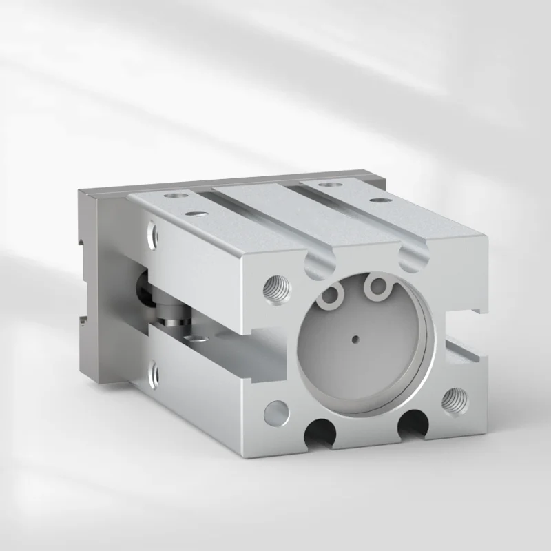 HFK Airtac Type Parallel Style Pneumatic Air Gripper HFK10 HFK16 HFK20 HFK25 HFK32 HFK40Cylinder Double Acting Gripper Cylinder