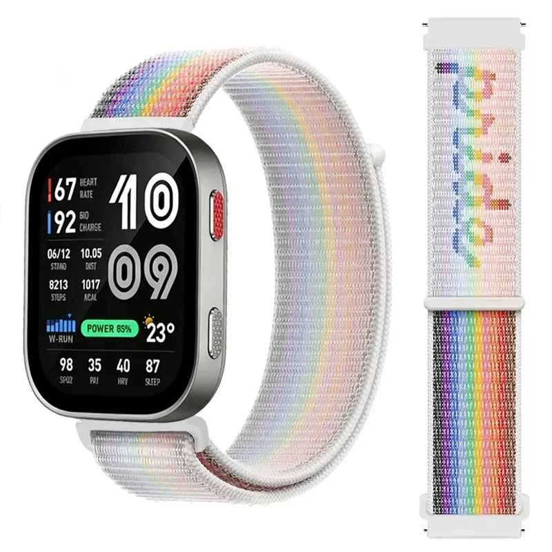 Breathable Nylon Loop Strap - 20mm 22mm Adjustable Band