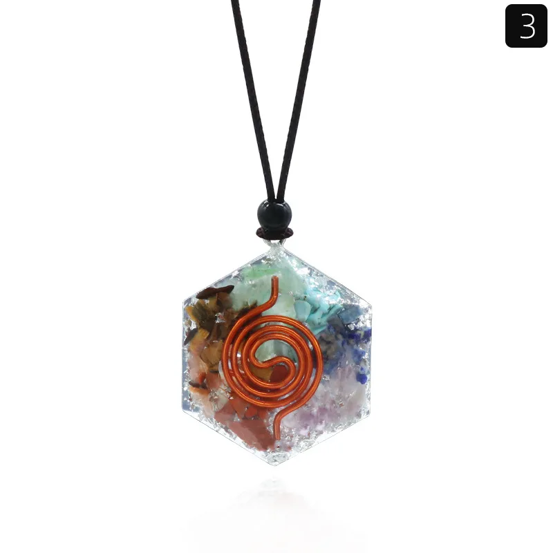 Ciondolo Chakra In Rame Collana Orgonite Collana Ciondolo Orgonite Con Ciondolo Chakra In Rame Collana Orgonite Collana Ciondolo Orgonite Con