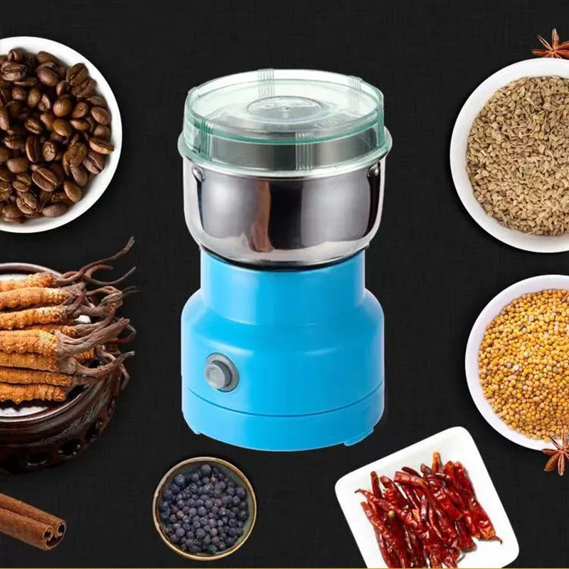 Small Electric Coffee Grinder Kitchen Cereals Nuts Beans Spices Grains Grinding  Machine Mini Powder Grinder From Beijamei_nancy001, $24.13