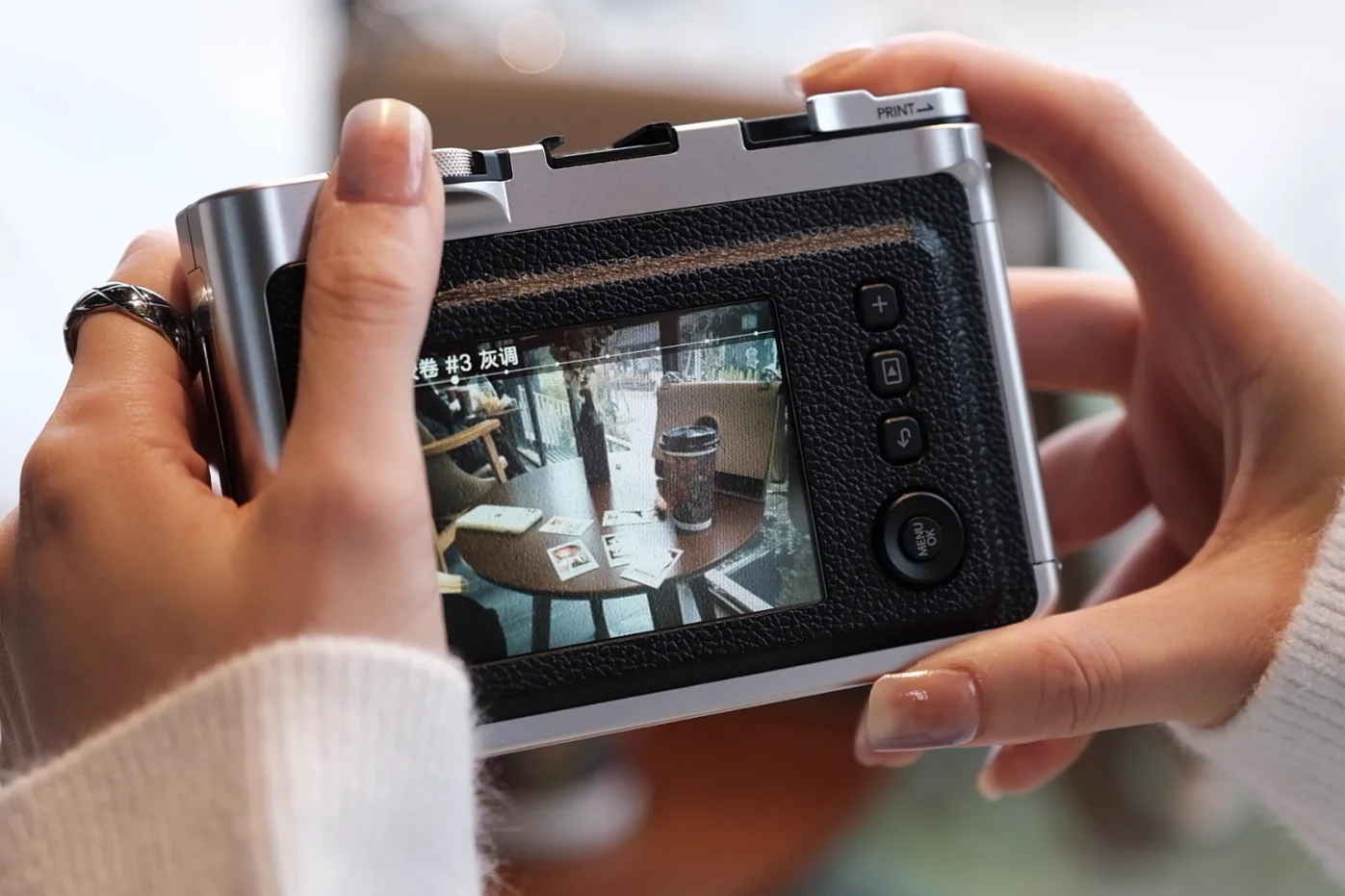 Original Fujifilm Instax Mini Evo Camera Fuji Instant Camera Smartphone 4