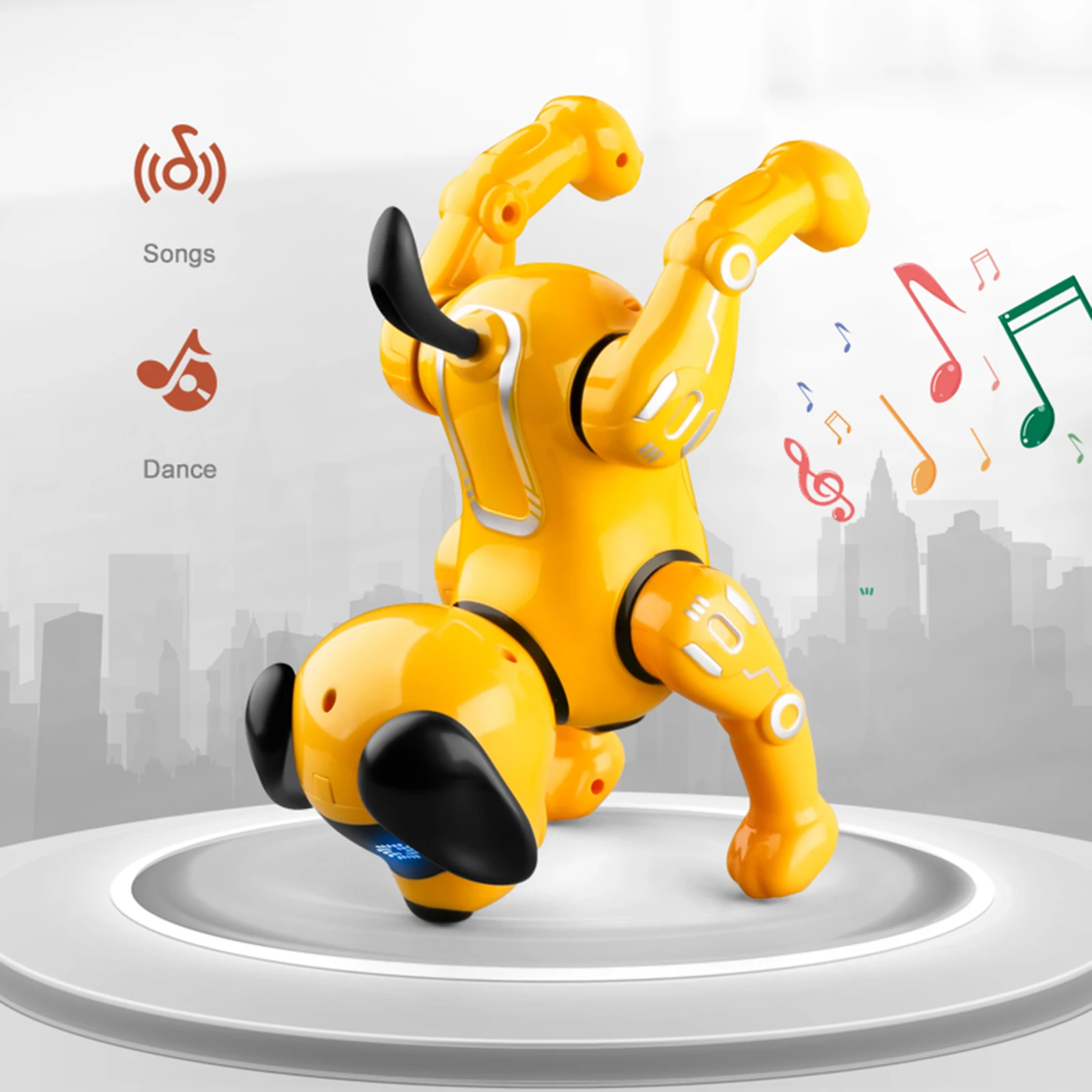 Smart Electronic Animal Pets Remote Control Dog Robot Puppy Music Dance RC Robot Dog Voice Remote Control Toys for Kid Gift 6