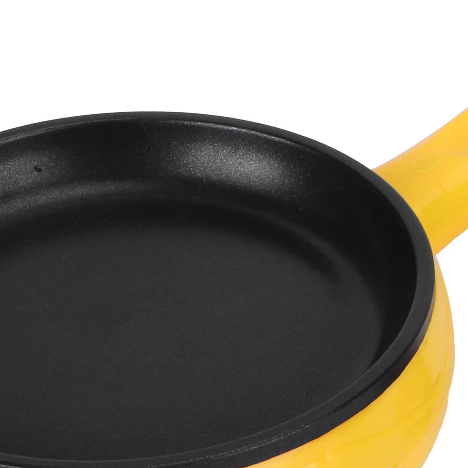 350W Mini Frying Pan Non‑Stick Fried Steak Pancake Egg Pan with Wooden Spatula Egg Frying Pan Kitchen Utensil Steak Frying Pan 6