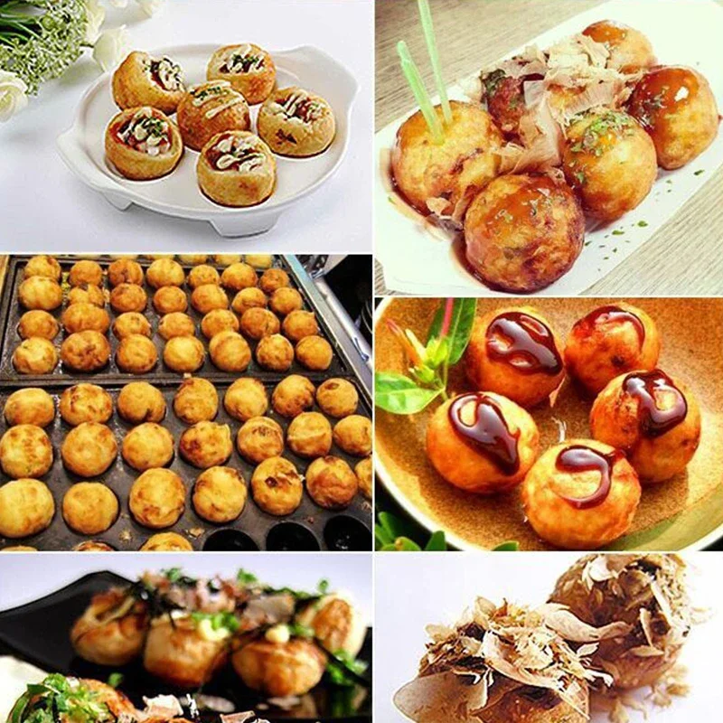 Electric Takoyaki machine heating octopus balls machine electric stove takoyaki snack equipment 220V/110V NP-606 6