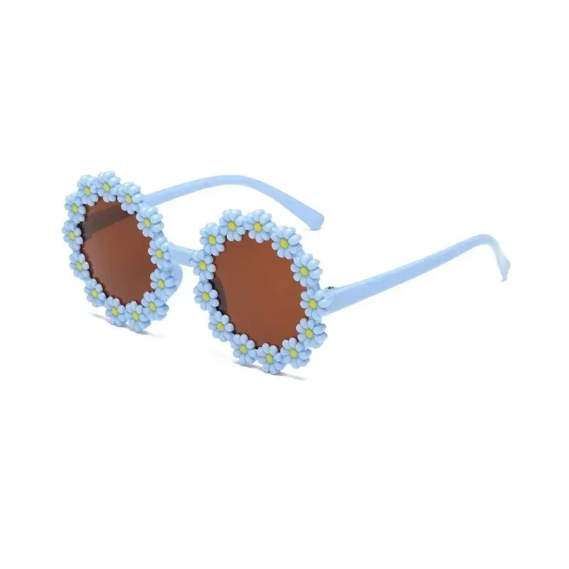 Children Sunglasses Sunflower Kids Fashionable Flower Ring Daisy
