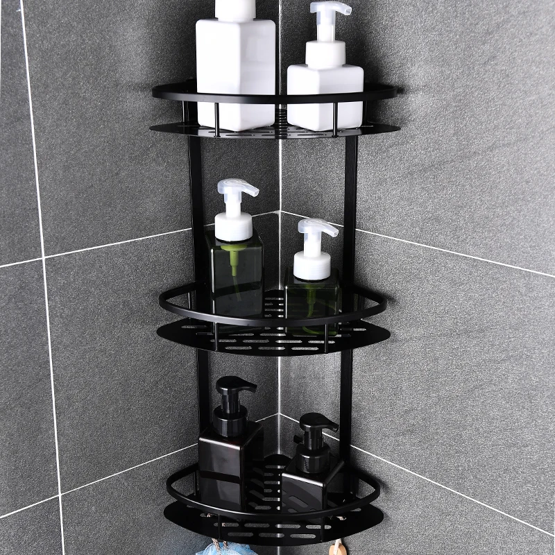 Bathroom Bathtub Shower Caddy Holder Corner Rack Shelf Organizer Accessory