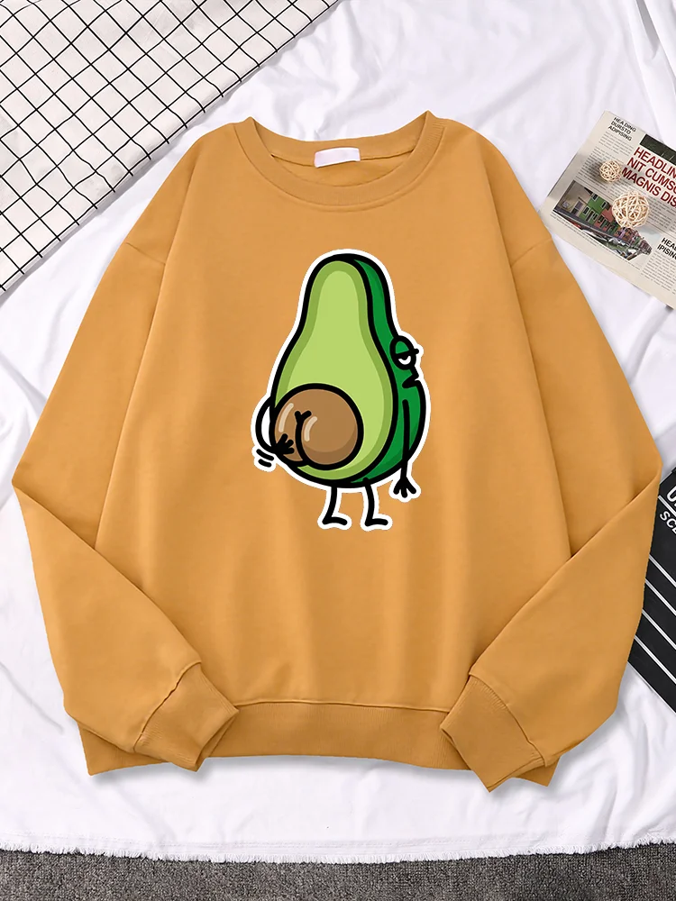 

Itchy Ass, Ass Scratching Funny Avocado Print Men Pullover Creativity Crewneck Streetwear Cute Casual Sweatshirt Soft Man Hoodie