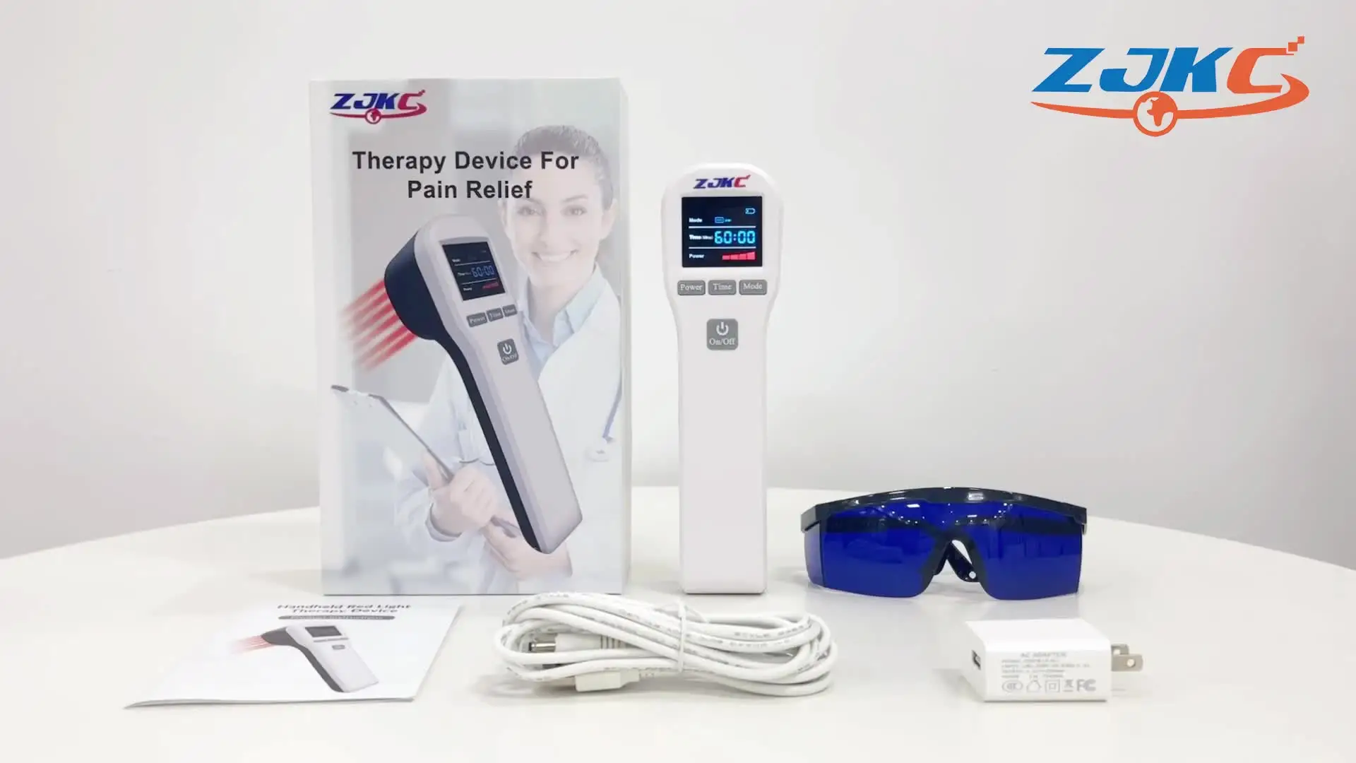 880mW 650nmx16+808nmx4 Class 3b/4 Laser Therapy Device Cold for Home Use Shoulder Neck Back Joint Sprain Pain Relief