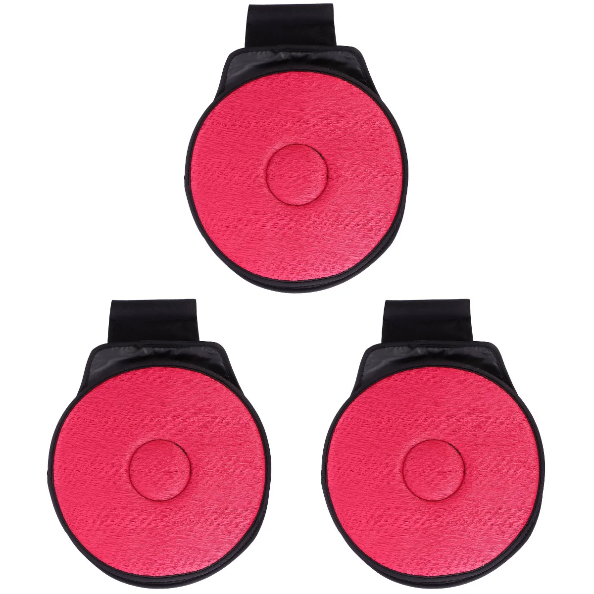

3 Count Car Swivel Cushion Seat Pregnant Pillow Chair Pad Protection Sandwich Fabric Elder Cushions