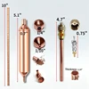 Refrigerator Filter Dryer With Access Service Valve,Phosphor Bronze Welding Rod For Refrigeration Air Conditioner Repair 6