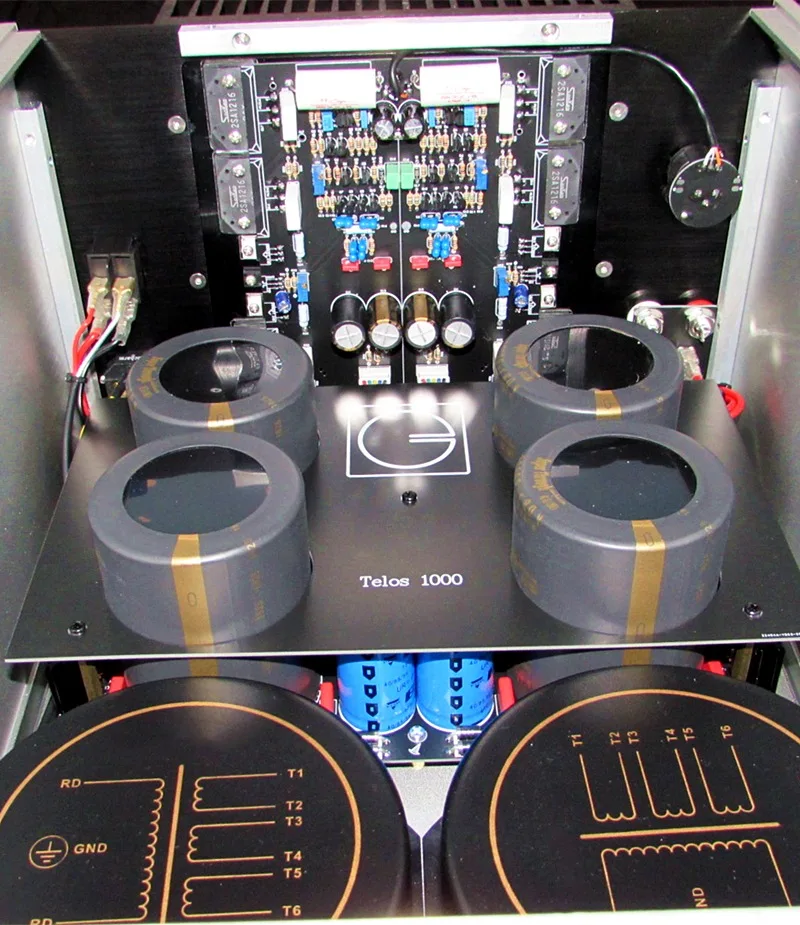Goldmund Telos 1000 power amplifier 550W * 2 preamplifier replica