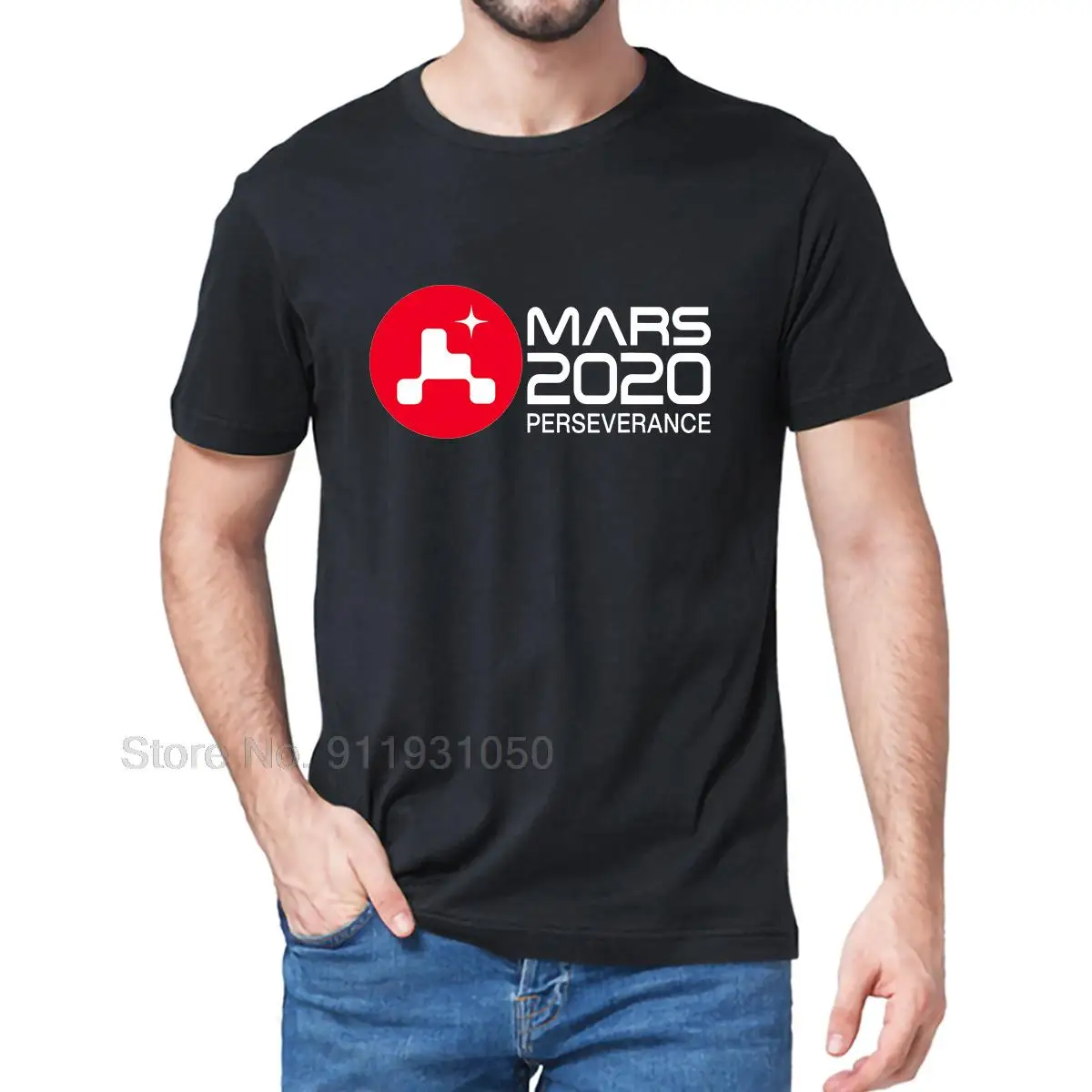 Unisex Mars 2020 Mission Intenance Rover Landing Mars 2021 Space Lover 100% Cotone Estate T-Shirt Da Uomo Donna Soft Top Tee
