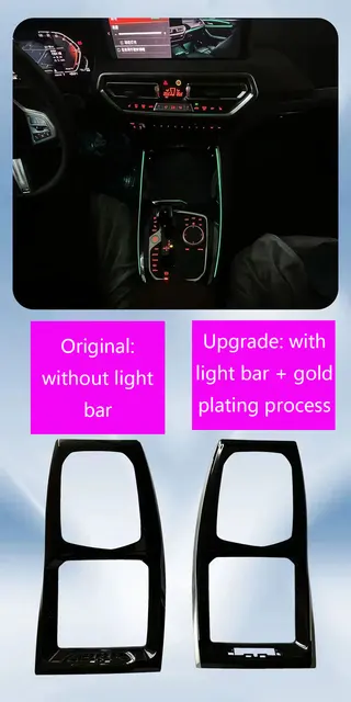 BMW X3 G01 2017-2021用のアンビエントライト 11 Colors Set For BMW X3 G01 2017-2021 Screen control