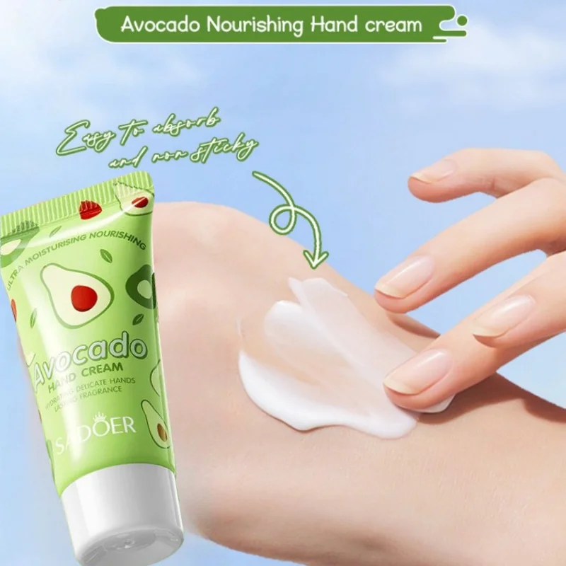 Avocado Nourishing Skincare Duo: Hand Cream & Lip Balm Gift Set for Ultimate Moisturization
