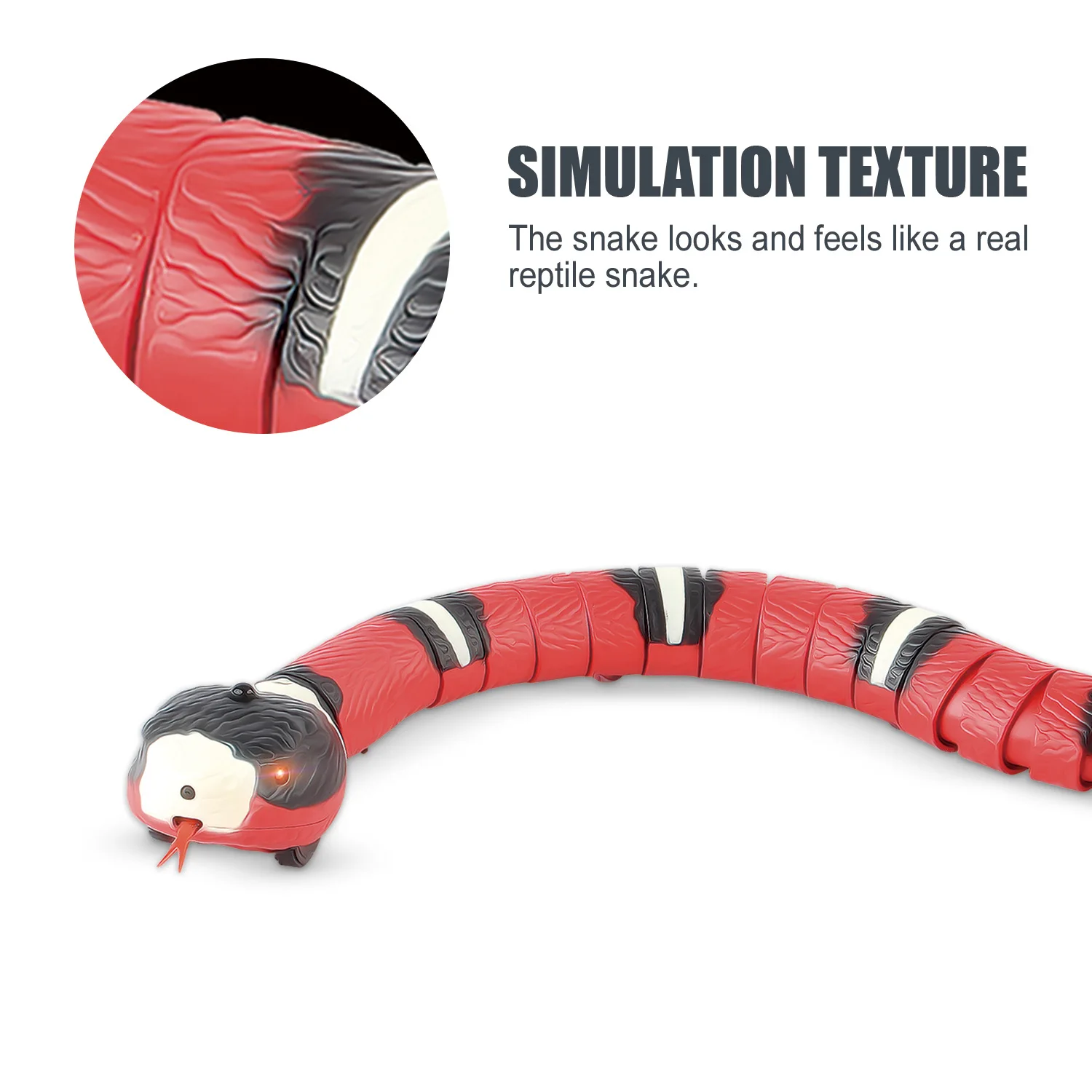 Interactive Cat Toy - Smart Sensing Snake for Pet Dogs and Kittens