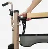 Medical Safety Electric Patient Transfer Lift Chair Adjustable Commode Chair With Controller 4