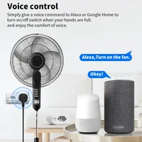 SIXWGH Tuya Wifi Socket Adaptador De Soquete Inteligente 16A Suporte Smart Life App control Alexa Google Home Controle vioce - Image 3