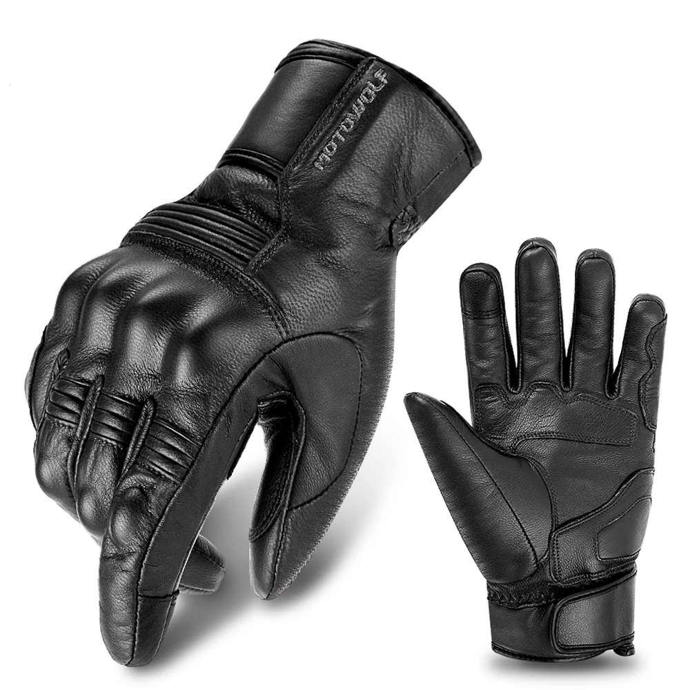 

Motorcycle Glove Riding Protective Non-slip Motorcyclist Touchscreen Full Finger Glove Men Women Motocross Breathable M-2XL