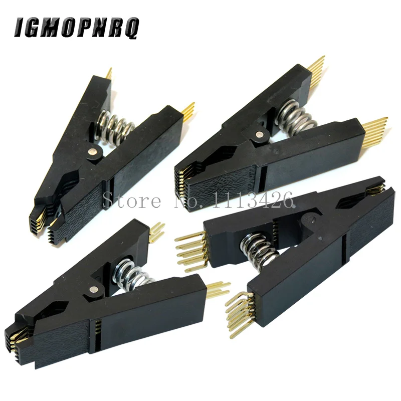Фото Тестовый зажим программатора, SOP8, SOP16, SOP SOIC 8, SOIC 16, SOIC8, SOIC16, SOIC8, DIP16 DIP 8 Pin, DIP 16 Pin, IC тестовый зажим без кабеля №1