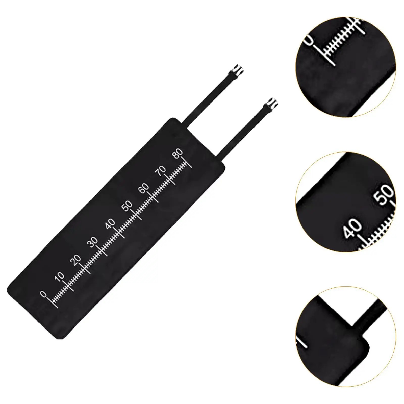Fish Fillet Mat Outdoor Non Slip Easy Filleting Portable Measurement Tool Fish Cutting Board Easy to Clean with Measuring Scale