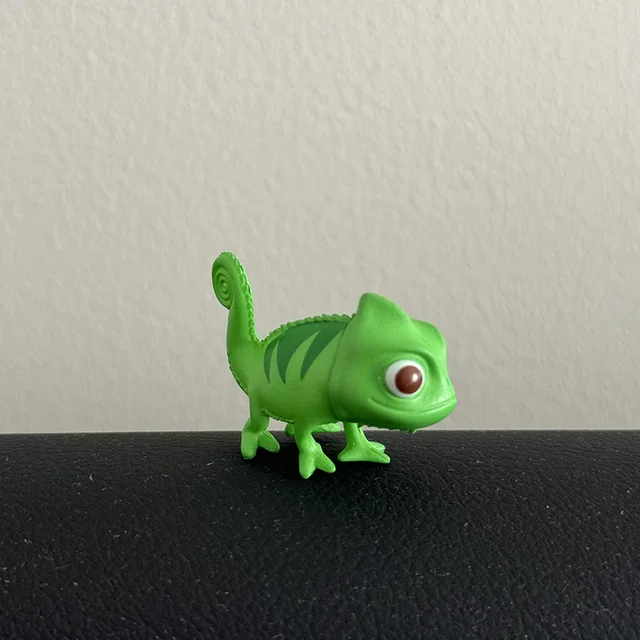 Pascal Raiponce Caméléon 15 cm - Peluche douce, objet de collection, jouet pour enfants, idée
