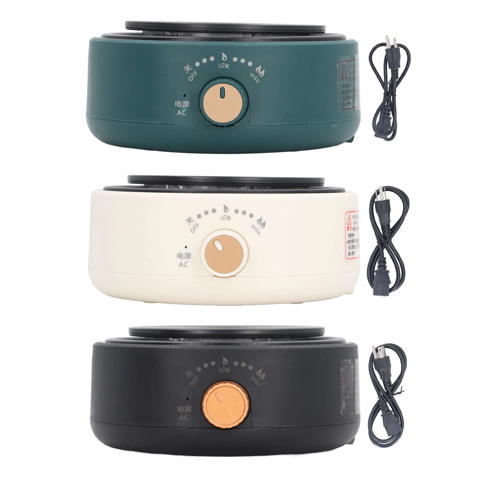 Countertop Single US Plug 110V 360 Deg Heating Multifunction Portable Electric Hot Plate Easy To Clean for Home