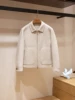 High quality Double-sided wool Keep warm in autumn and winter Gentleman Casual lapel Woolen cropped jacket luxury 1