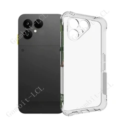 Durable Shockproof Anti - Falling Soft TPU Back Cover for Fairphone 5 (Clear)