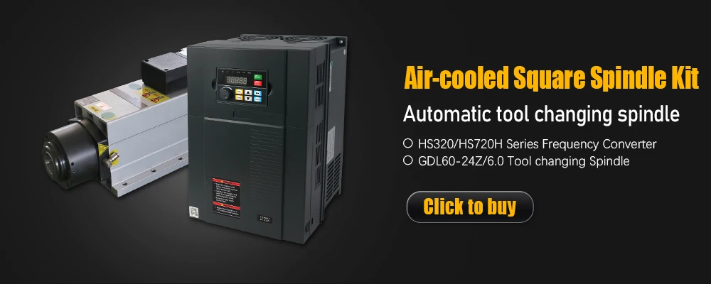 HQD ATC Spindle Motor 6kw For wood Aluminium soft metal ISO30 24000rpm + 7.5kw V