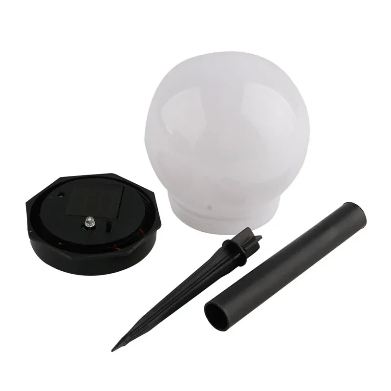 Description Picture 3 of item1/3 PCS Solar Powered LED Bulb Lamp Energy Light Waterproof Outdoor Garden Light Street Solar Panel Ball Lights Lawn Yard Lamp