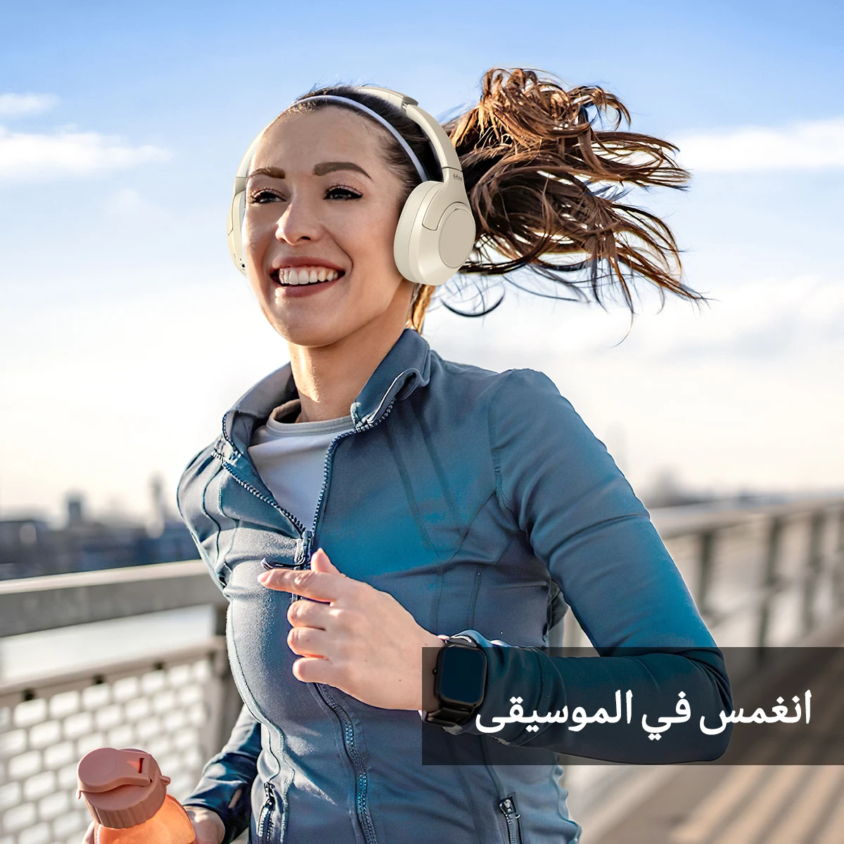 سماعات رأس بلوتوث لاسلكية من FIFINE للهاتف/الوسادة...