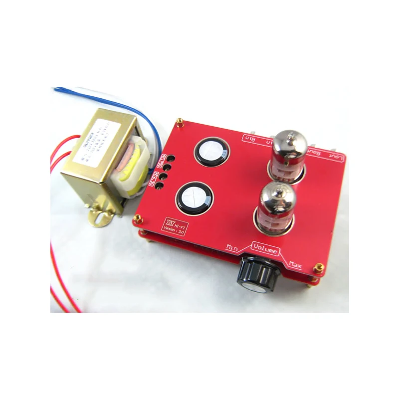 Kyyslb-amplificador do Tubo da Febre do Tubo do Pré-amplificador Hifi Pré-amplificador com Transformador 110v 220v 6n3 6h3n 240x90x115 mm - Image 4