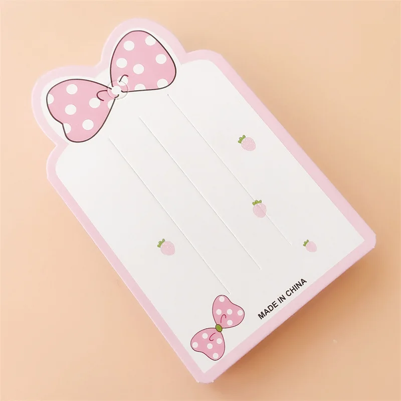 50pcs Cute Hairpins Packaging Paper Cards Pink Bow Tag for DIY Kids Girls Hair Accessories Display Packaging Cards Retail Tags xiaomi compact hair dryer h101 pink